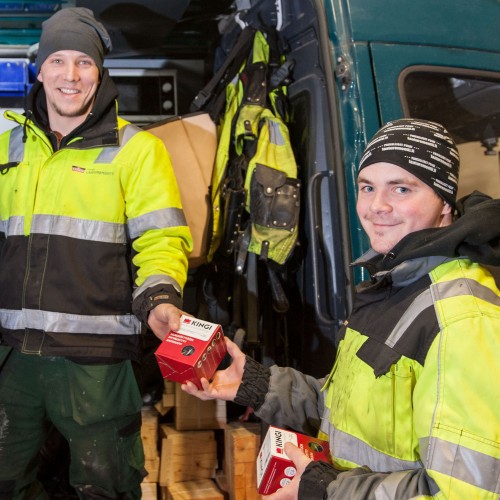 Kingi saa kiitosta Hämeen Laaturemontin asentajilta