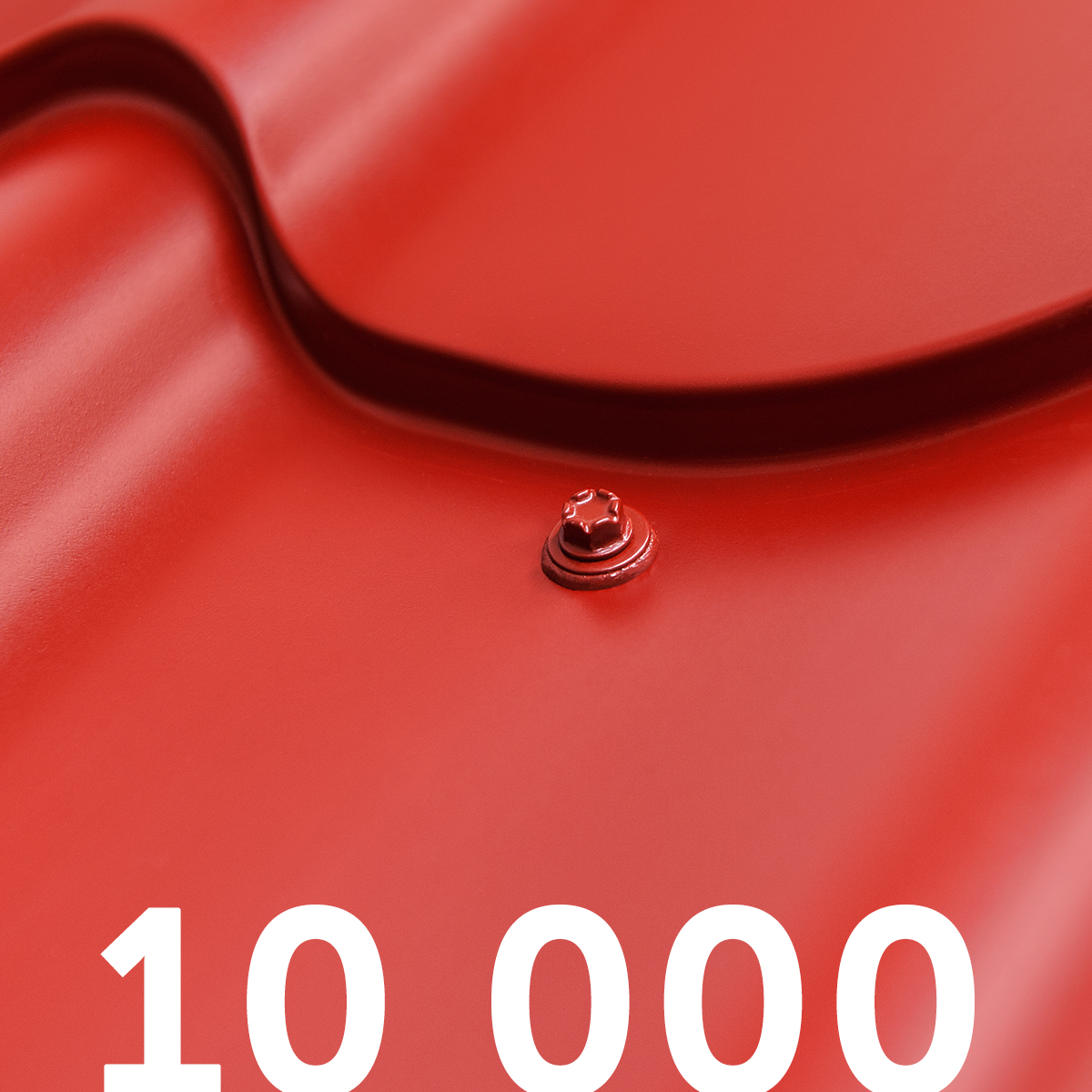 Jo yli 10 000 hyväksytysti kiinnitettyä peltikattoa